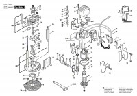 Bosch 0 601 613 003 Gof 1200 A Industrial Router 230 V / Eu Spare Parts